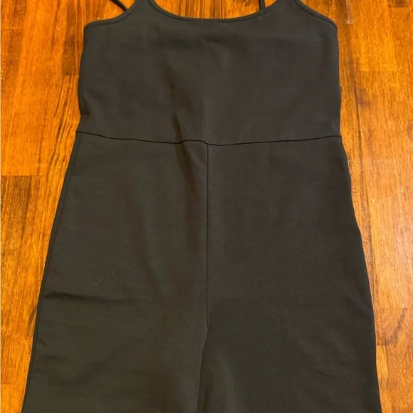 Madewell MWL Black Sleeveless Romper - Picture 3 of 5